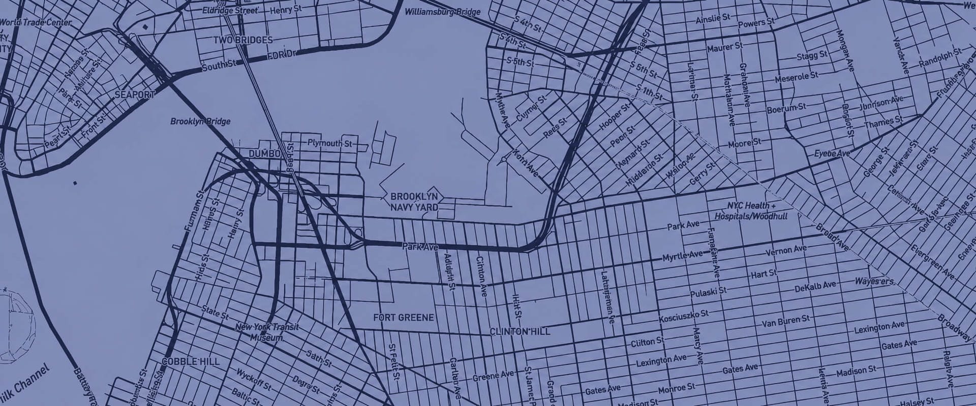 Map showing the location at 670 Myrtle Ave Brooklyn, NY 11205, USA